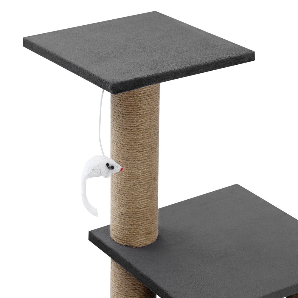 Paws & Claws Catsby Elsternwick Cat Tree 30X30X65cm Charcoal