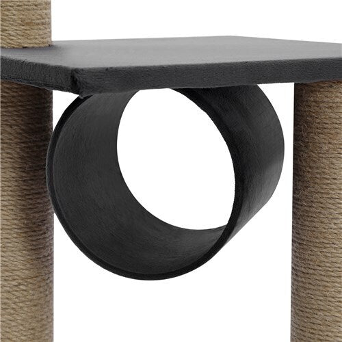Paws & Claws Catsby Elsternwick Cat Tree 30X30X65cm Charcoal