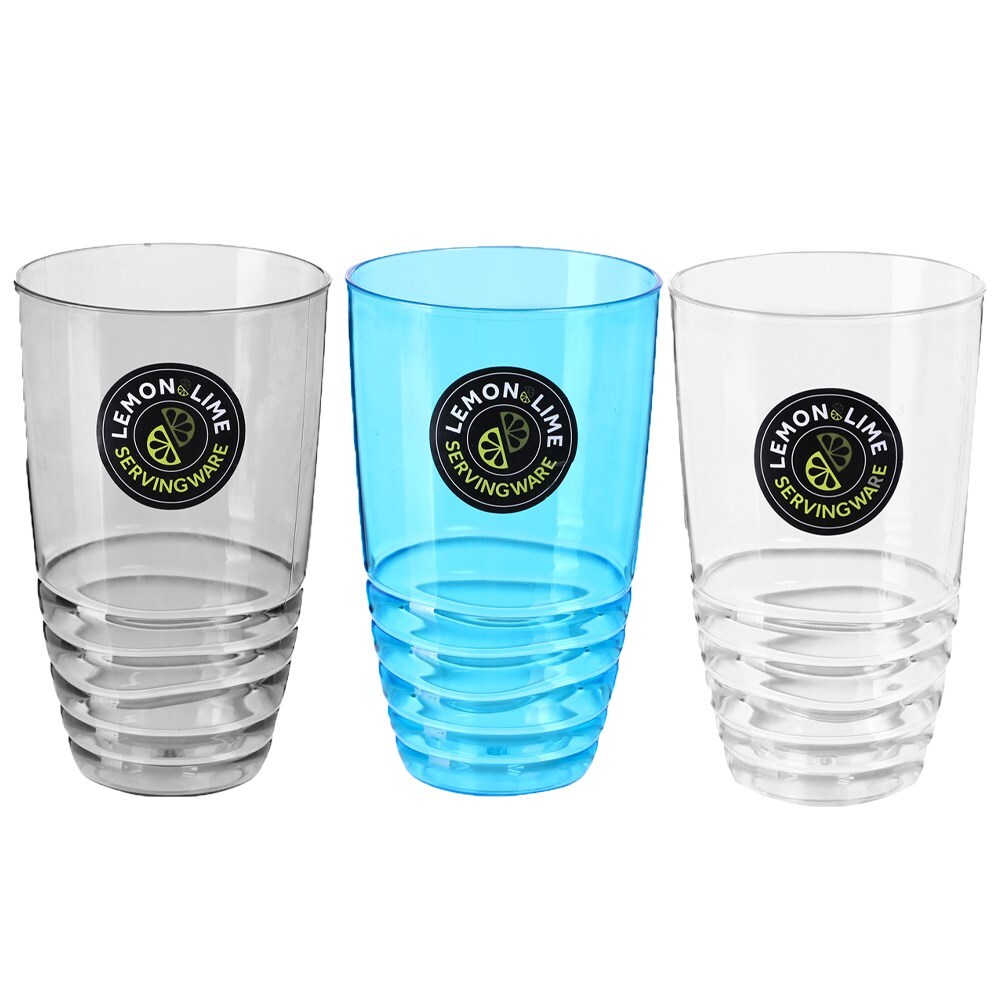 Wave Deco Tumbler 700Ml  Assorted