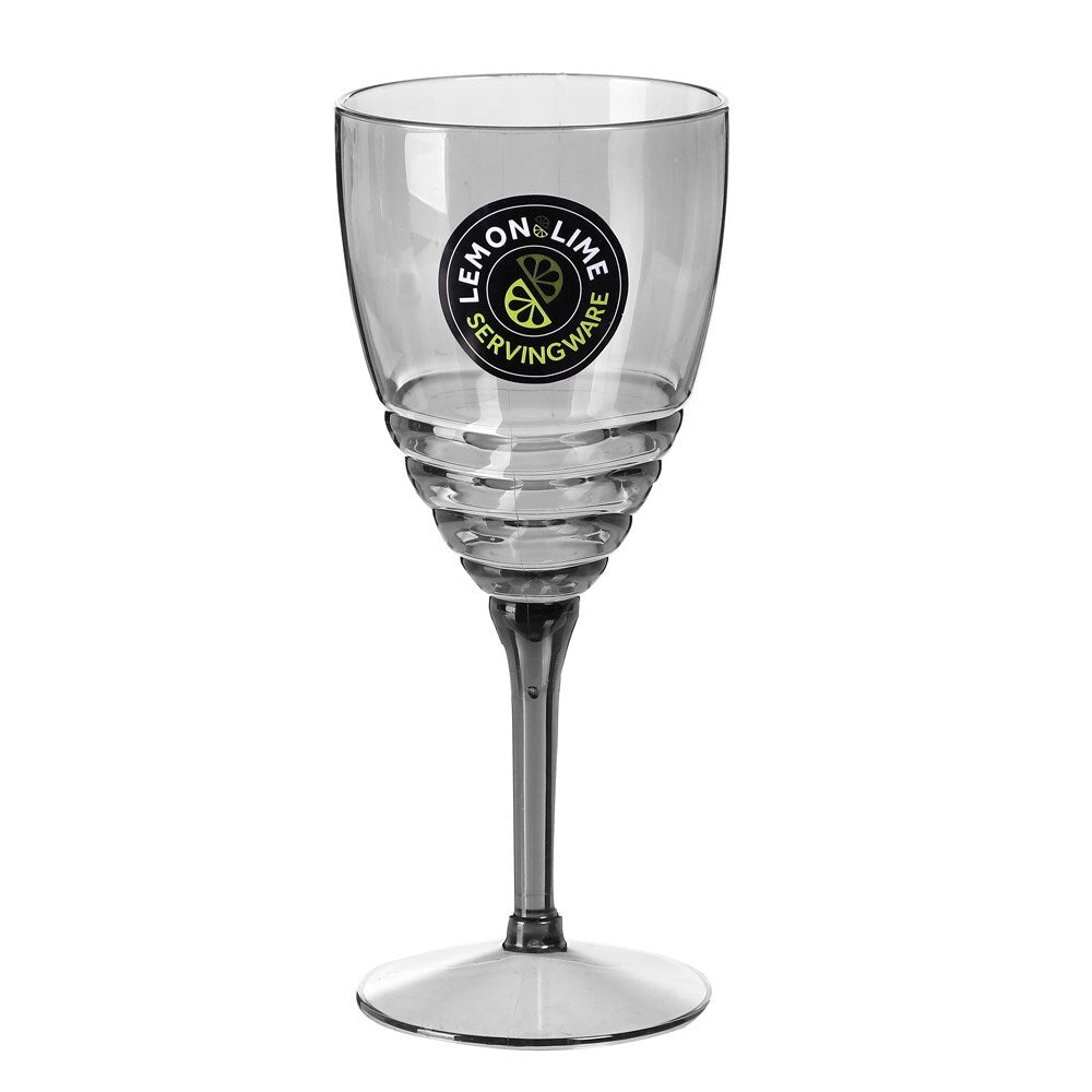 Wave Deco Wine Goblet 400Ml 3 Asstd