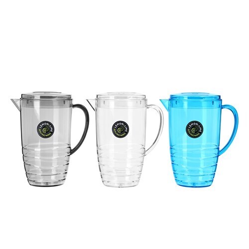 Lemon & Lime Wave Deco Pitcher 2.5L Assorted