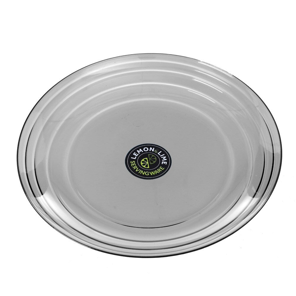 Lemon & Lime Wave Deco Serving Plate 27.5cm Assorted