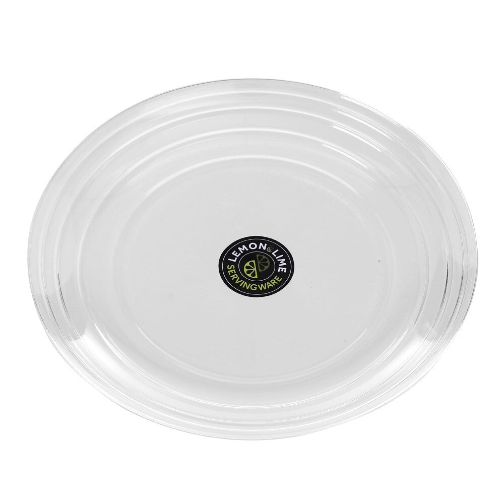 Lemon & Lime Wave Deco Serving Plate 27.5cm Assorted
