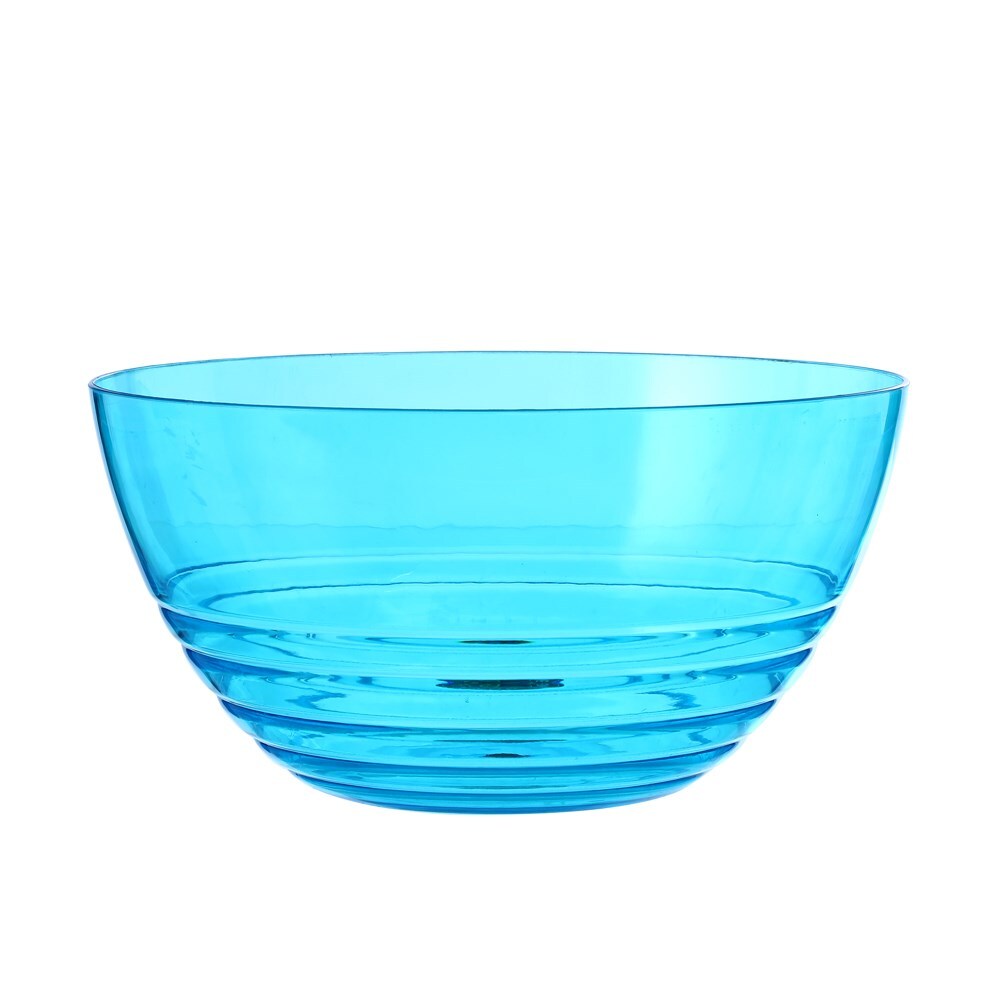Lemon & Lime Wave Deco Salad Bowl 25.5cm Assorted