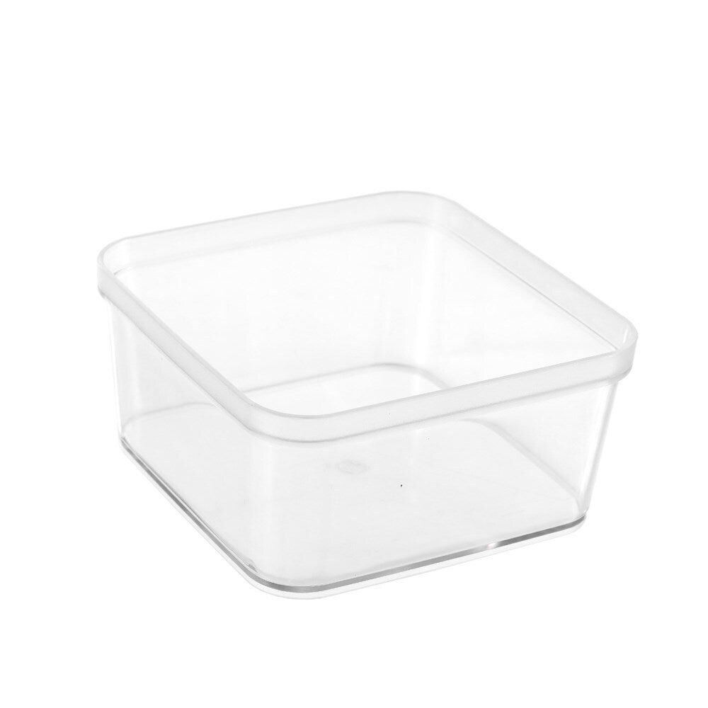 Boxsweden Crystal Sort Container Square 12X6cm Assorted