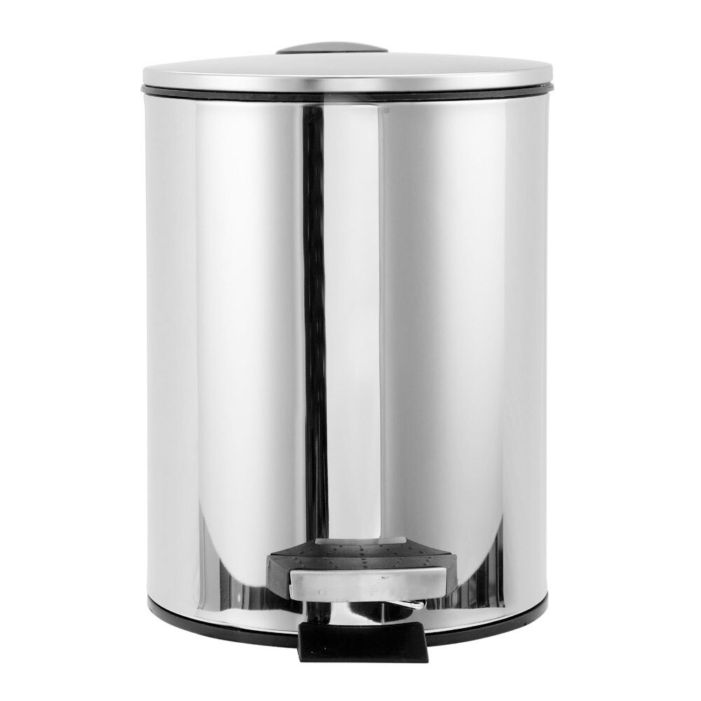 Boxsweden 3L Pedal Bin - Stainless Steel