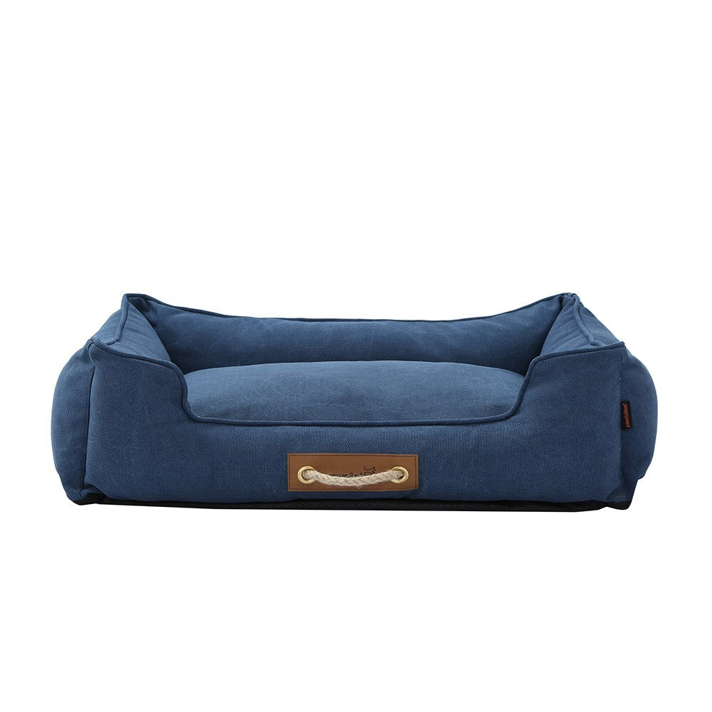 Paws & Claws Lighthouse Large Walled Canvas Bed - Navy