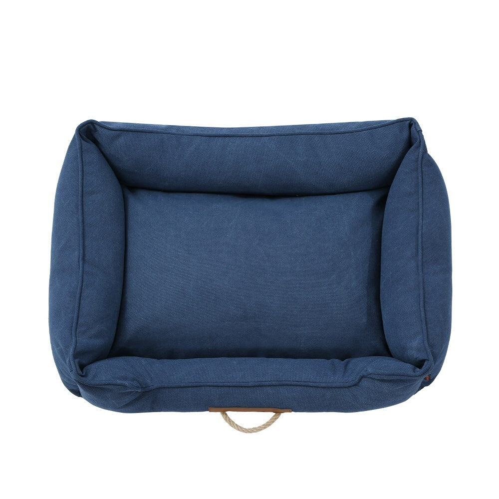 Paws & Claws Lighthouse Large Walled Canvas Bed - Navy