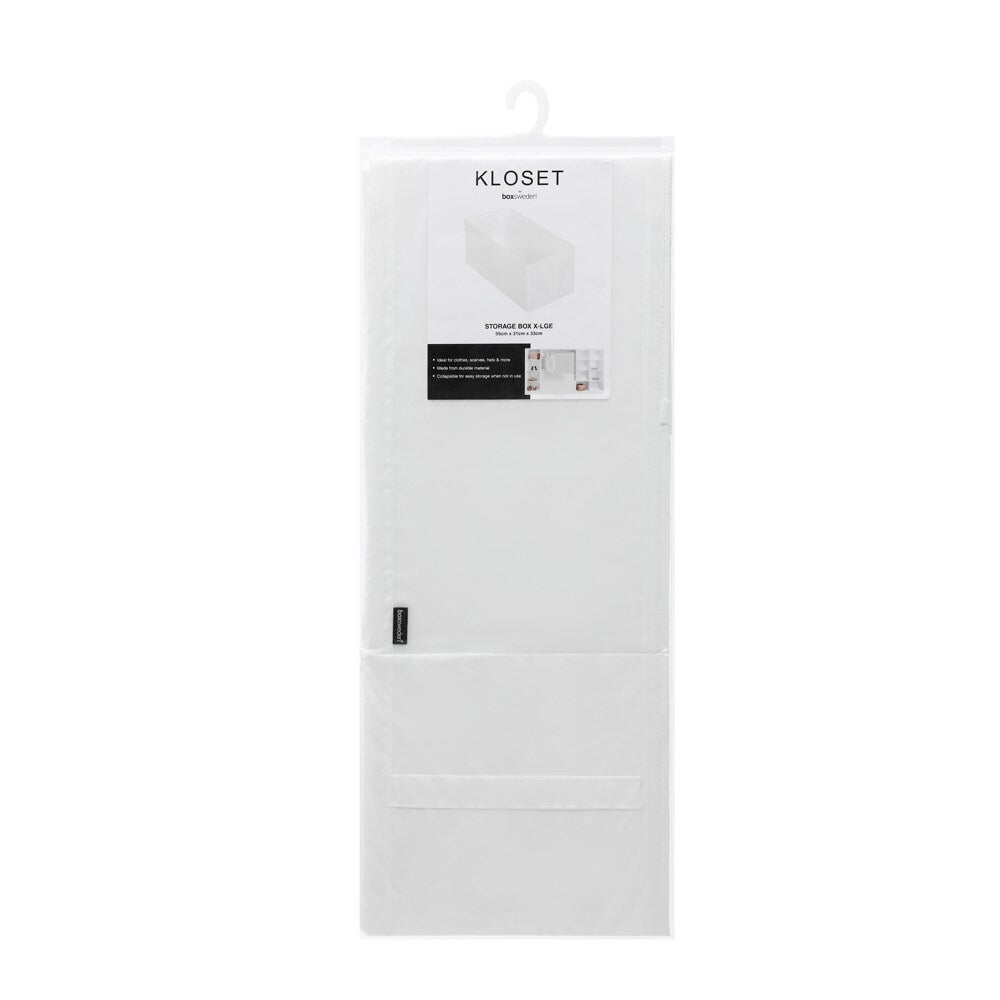 Boxsweden Kloset Storage Cube X-Lge 55X31X33cm White