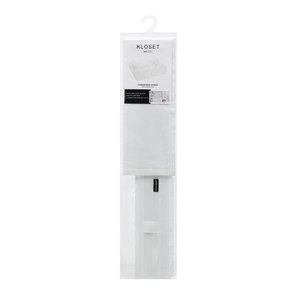 Boxsweden Kloset Compartment Storer 44X34X11cm White
