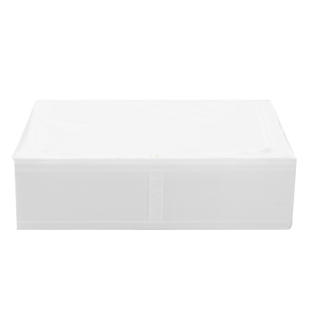 Boxsweden Kloset Storage Chest With Zipper Lge 69X55X19cm  White