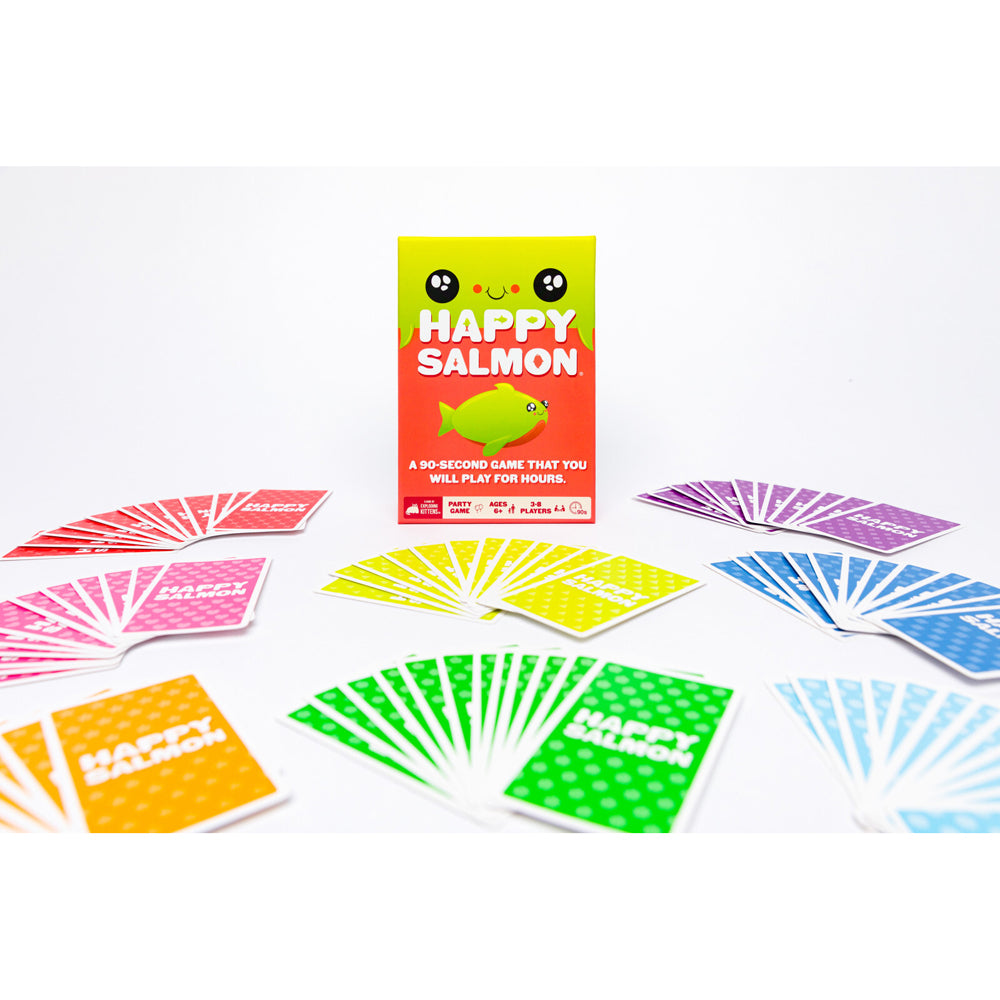 Exploding Kittens Happy Salmon Kids/Children Card Game 6+