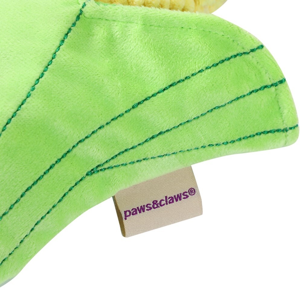 Paws & Claws 26cm Veggie Plush Corn Cob - Green