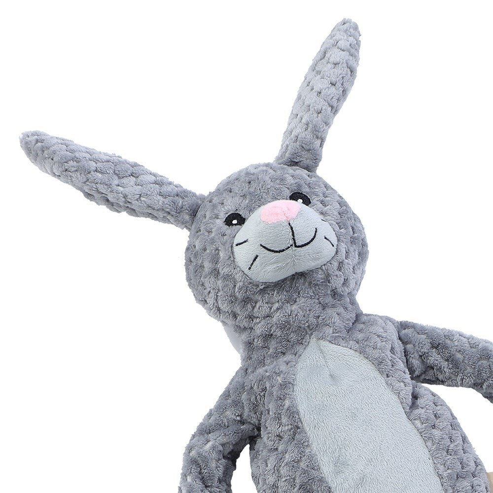 Paws & Claws 100x20cm Super Long Plush Rabbit Dog Toy w/ Rope Inner