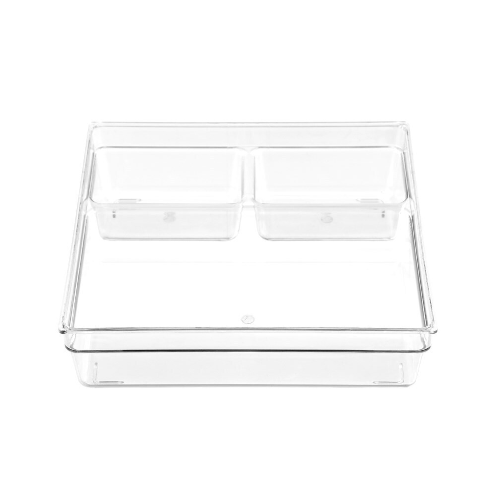 Boxsweden Crystal Nest 3 Section Tray 23X23X6cm
