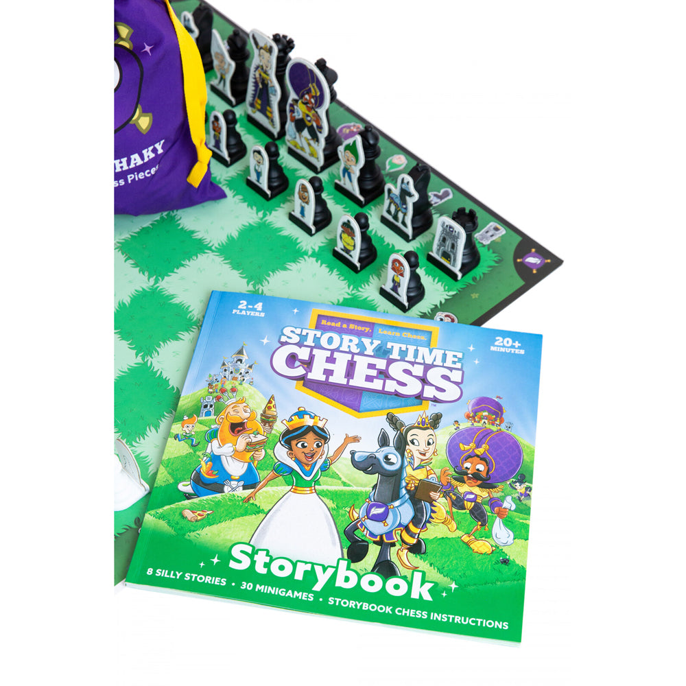 Thinking Cup Games Story Time Chess Storybook And Game Set 3y+