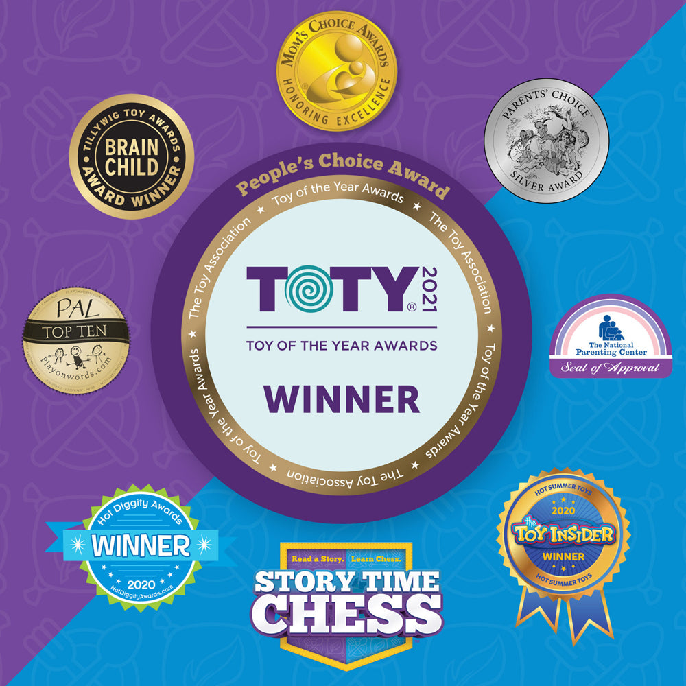 Thinking Cup Games Story Time Chess Storybook And Game Set 3y+