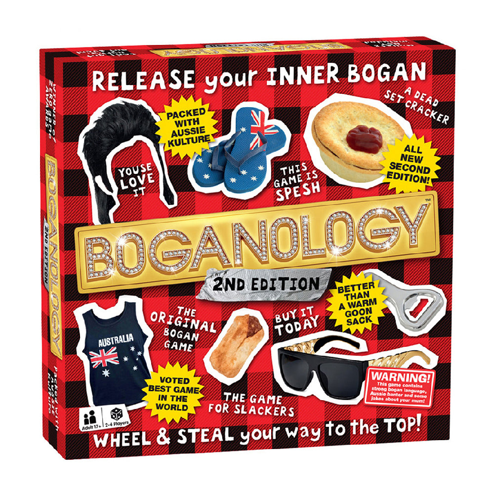 Fantastic Factory Boganology 2nd Edition Adult Fun Card Game 17+