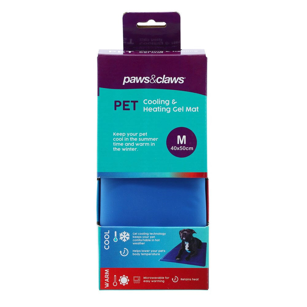 Paws&Claws Pet Cooling + Heating Gel Met Medium 40x50cm