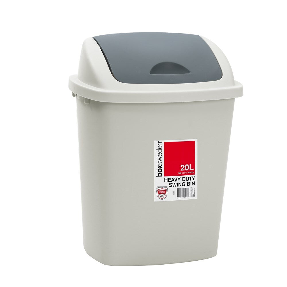 Boxsweden Swing Bin 20L 35X27X45cm