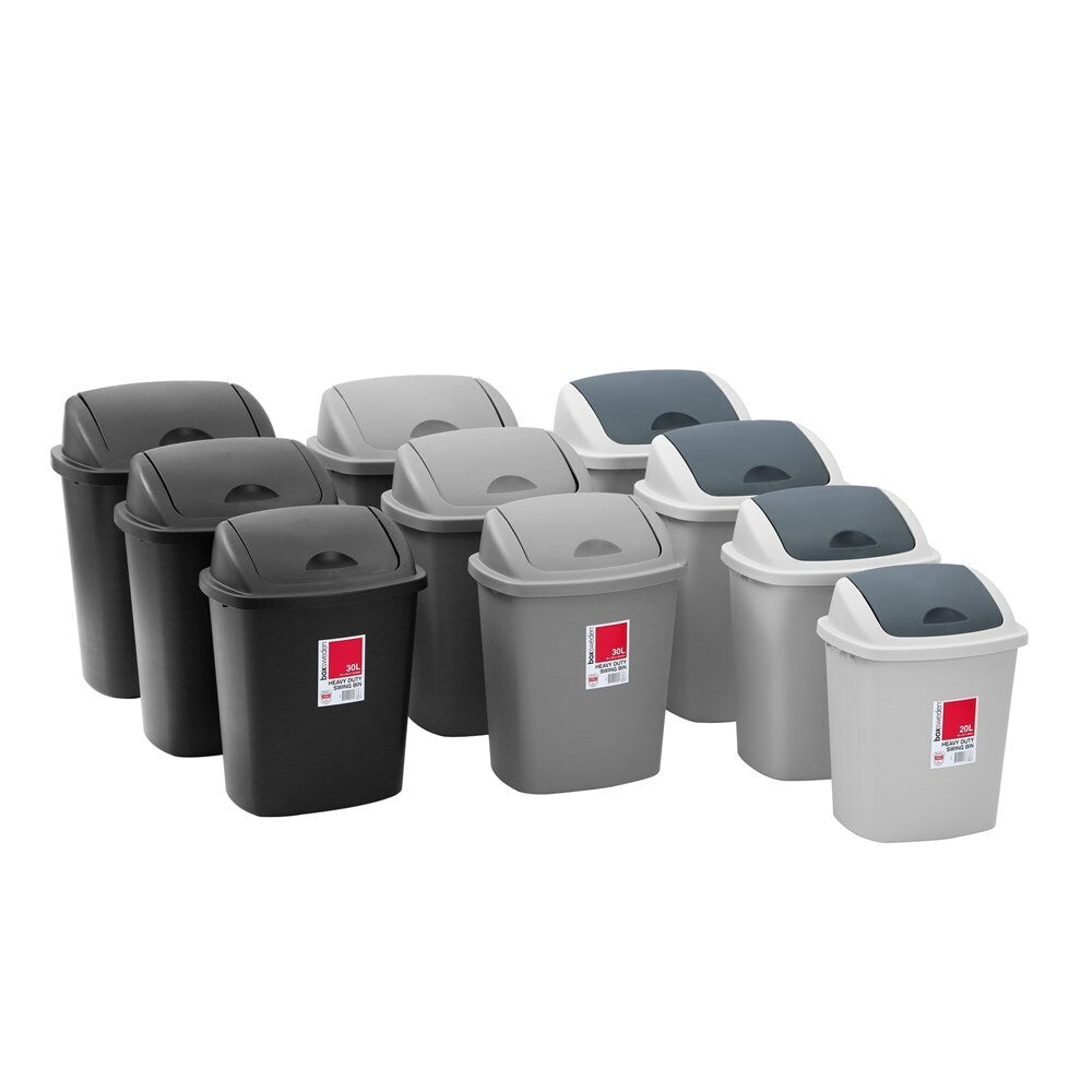 Boxsweden Swing Bin 40L 44x35.5x57.5cm - Assorted