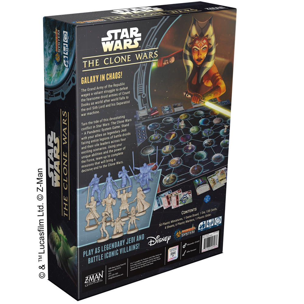 Z-Man Star Wars The Clone Wars - A Pandemic System Board Game 14y+