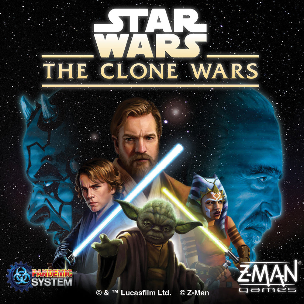 Z-Man Star Wars The Clone Wars - A Pandemic System Board Game 14y+