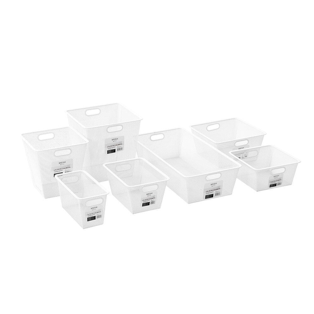 Mesh by Boxsweden Storage Basket 33cm x 33cm - White