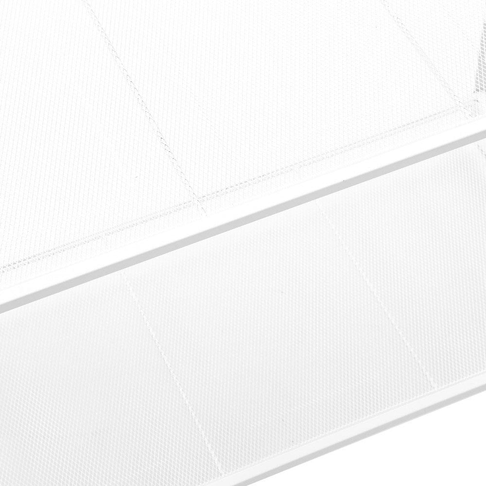 Mesh by Boxsweden 2 Tier Storage Shelf - White