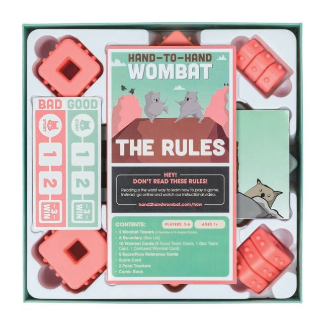 Exploding Kittens Hand to Hand Wombat Party Game 7y+
