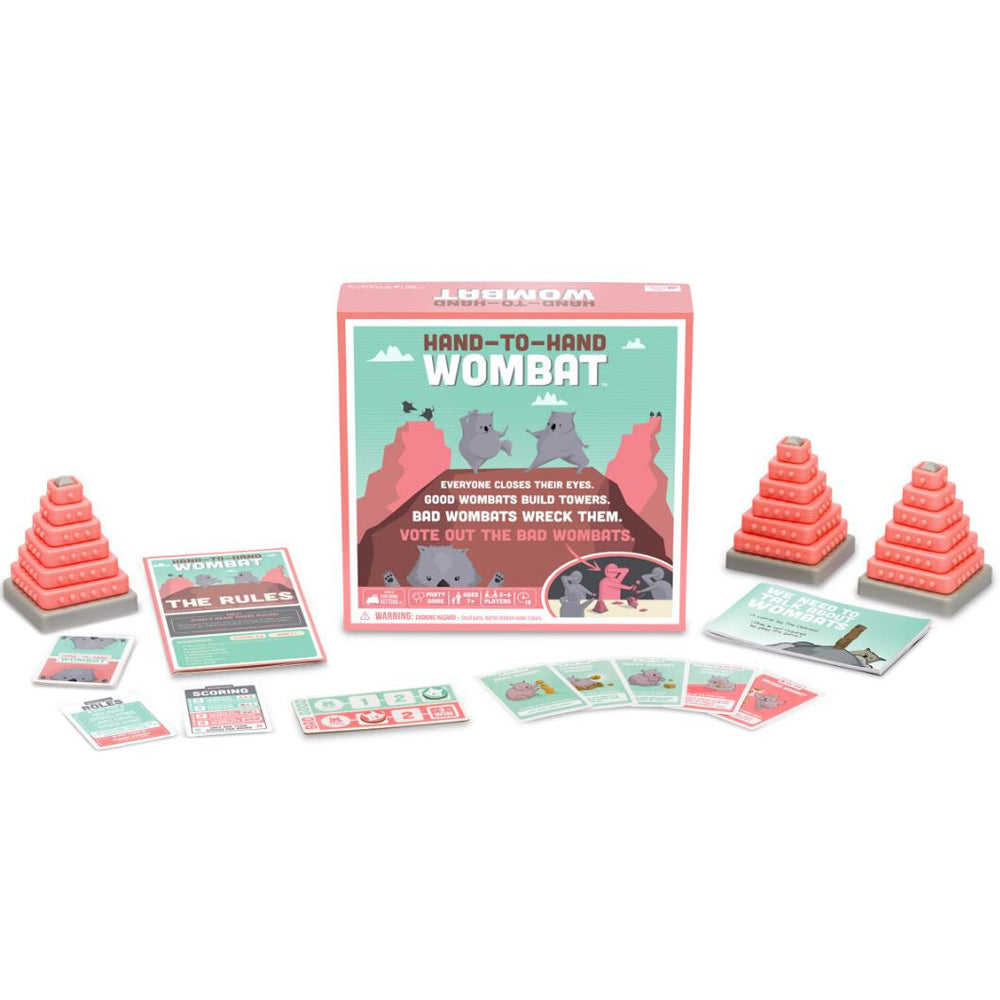 Exploding Kittens Hand to Hand Wombat Party Game 7y+