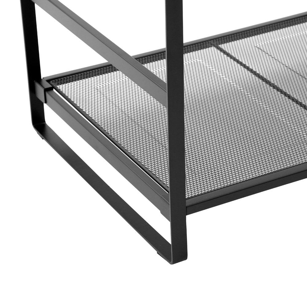 Mesh by Boxsweden 2 Tier Storage Shelf - Black