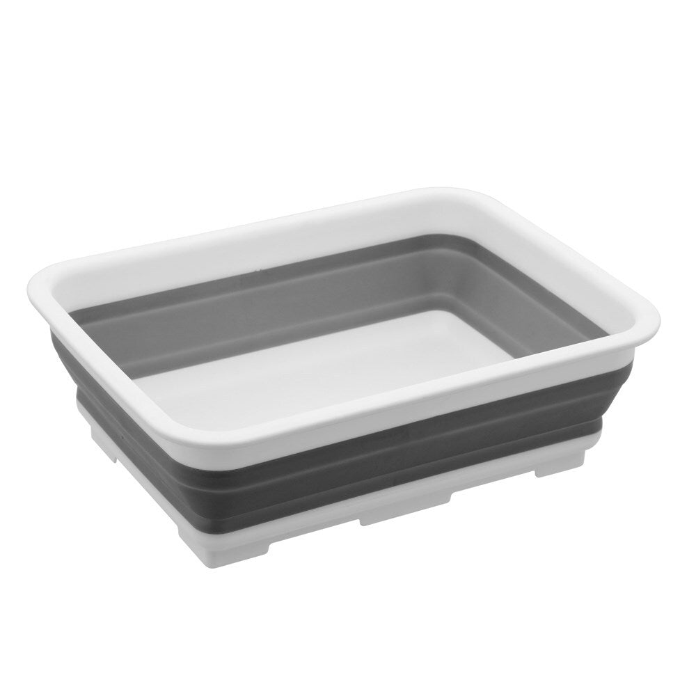 Boxsweden Foldaway Basin Rectangle 8L 37.5x28x12.5cm White