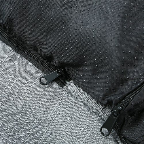 Paws & Claws Pia Walled Pet Bed Med Grey 60X50X18cm