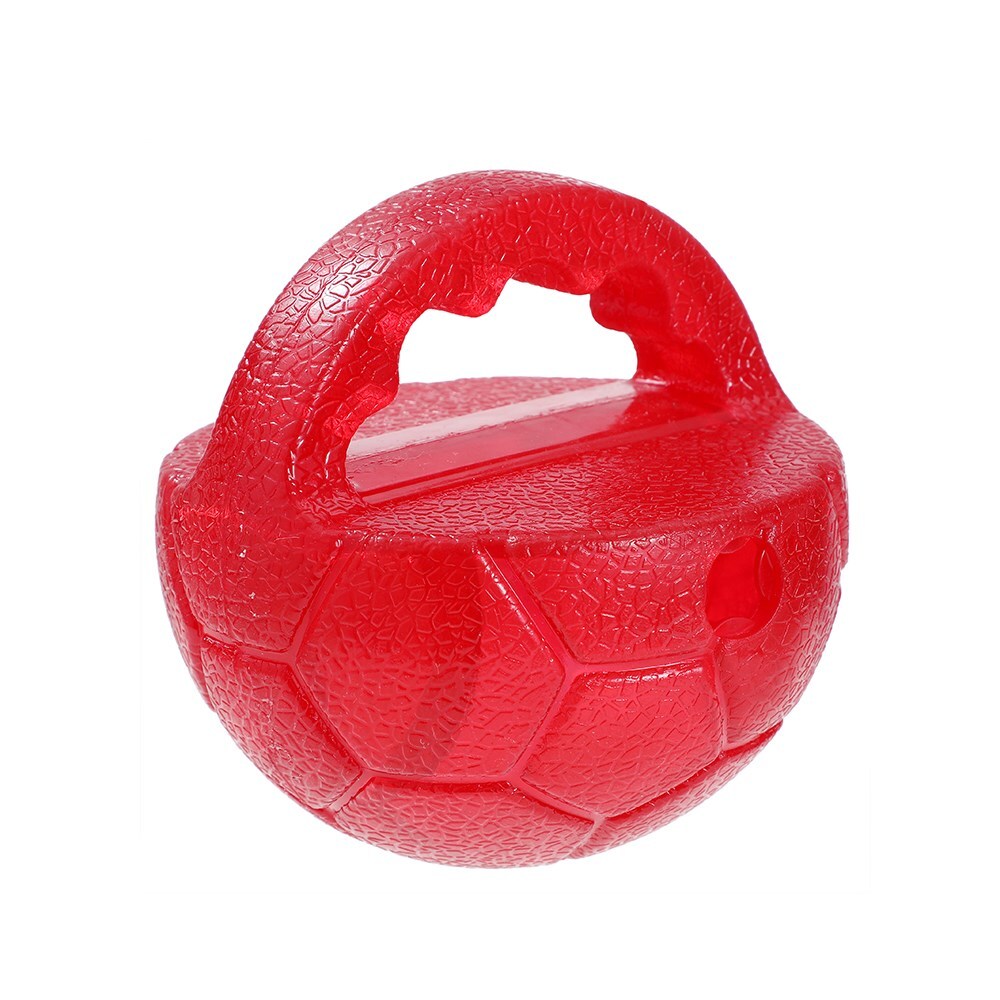 Paws & Claws 10cm TPR Giggle Throw Ball Red
