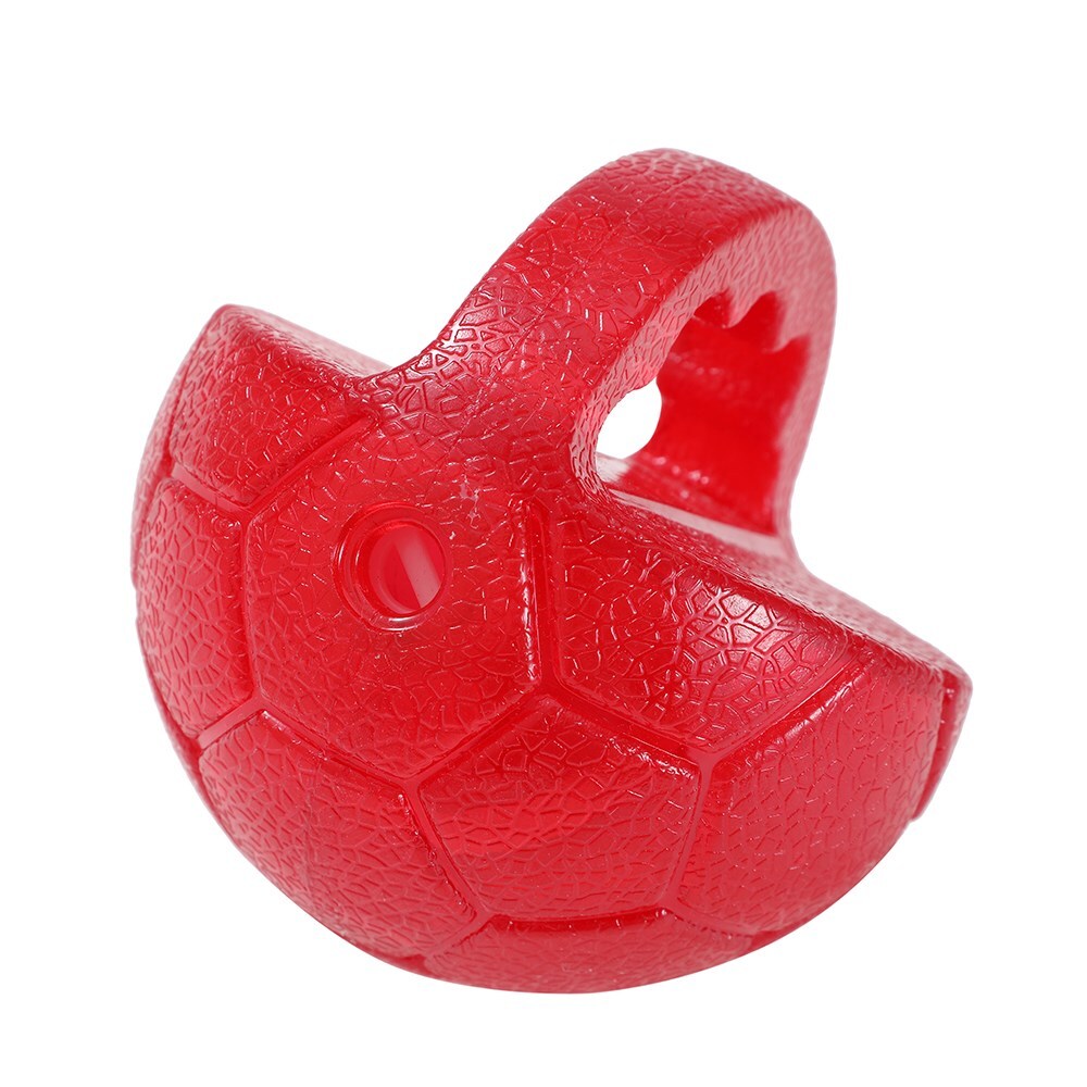 Paws & Claws 10cm TPR Giggle Throw Ball Red