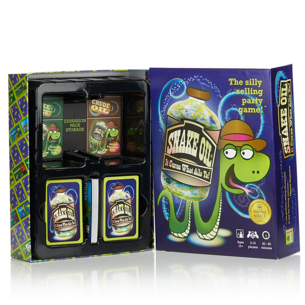 Snake Oil It Cures What Ails Ya Kids/Children Card Game 10+