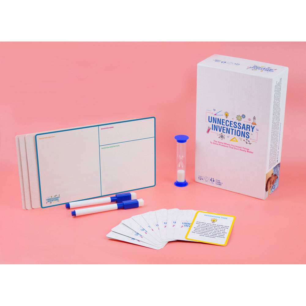Funderdome Unnecessary Inventions Kids/Children Fun Card Game 12+