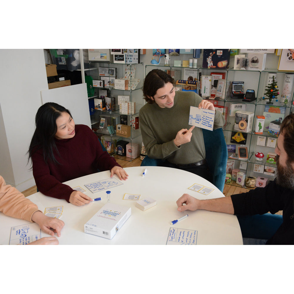 Funderdome Unnecessary Inventions Kids/Children Fun Card Game 12+