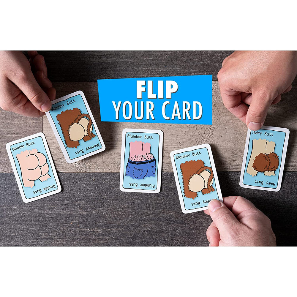 Under Where Games Bunch of Butts Matching Card Game Kids 5-12y