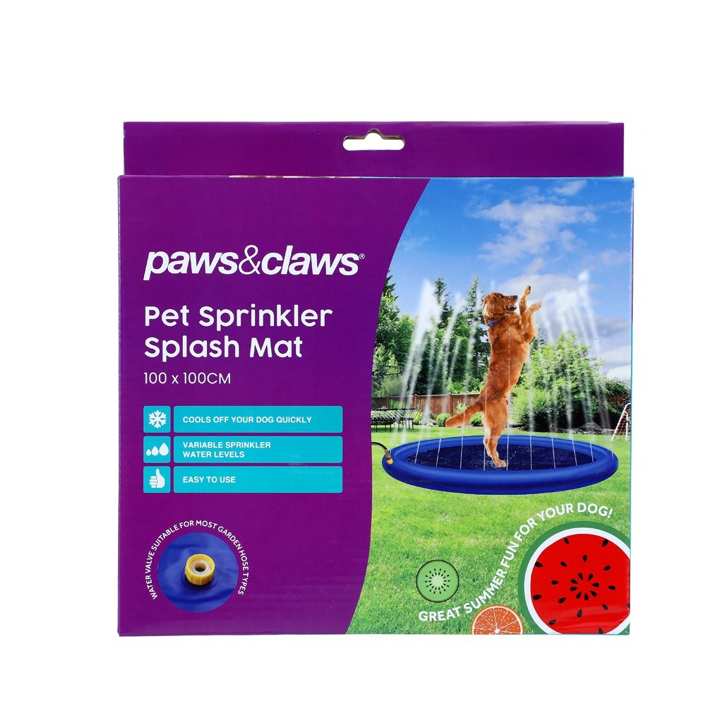 Paws & Claws Pet Sprinkler Splash Pad 100cm