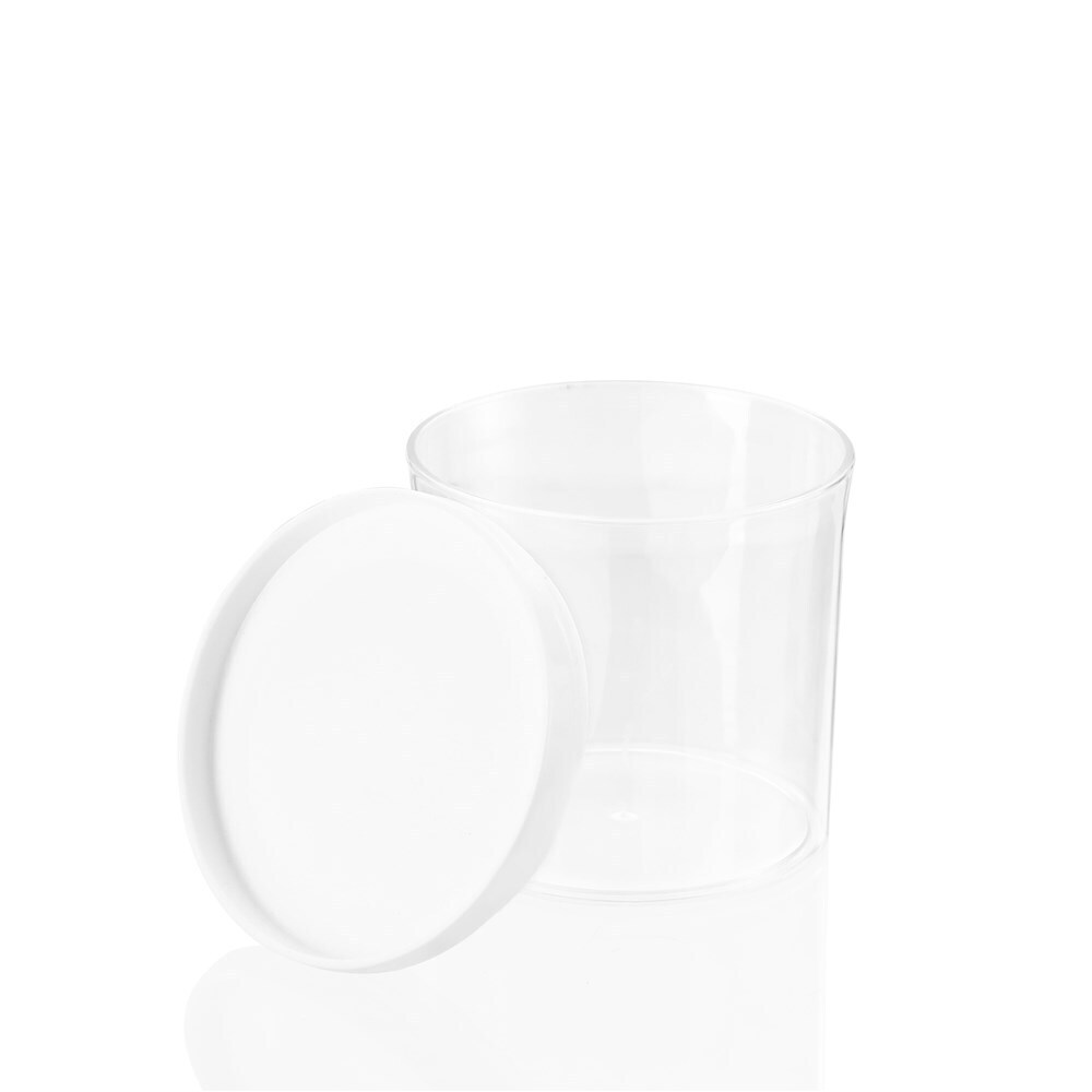 Lemon & Lime Crystal Airtight Canister 450Ml 9.5X9.5X9.5cm