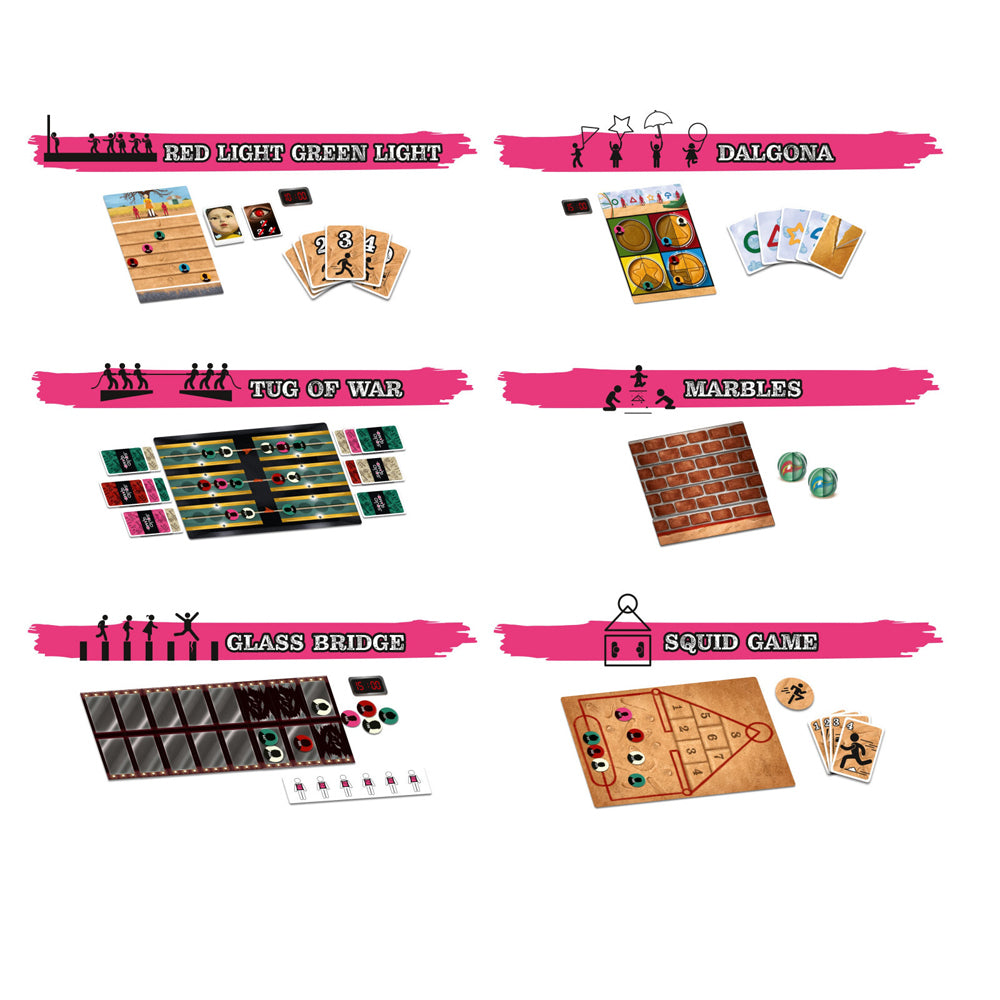 Mixlore Netflix Squid Game Complete Board Game 16y+