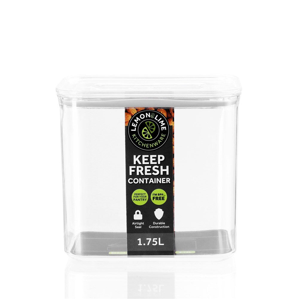 Lemon & Lime Keep Fresh Storer Rect 1.75L
