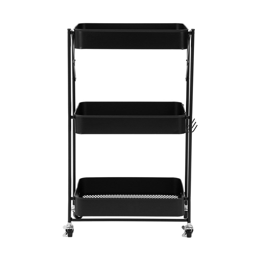Boxsweden Move 3 Tier Foldaway Trolley 45.5X29.5X77.5CM
