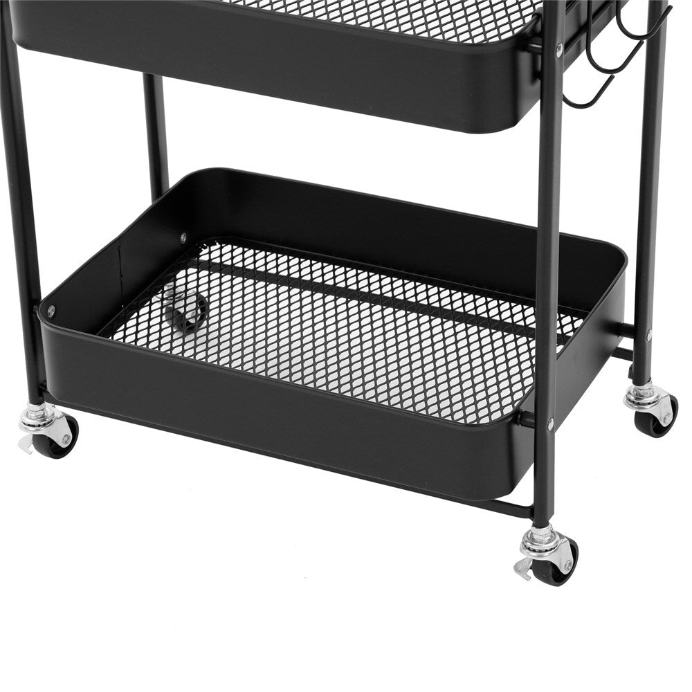 Boxsweden Move 3 Tier Foldaway Trolley 45.5X29.5X77.5CM