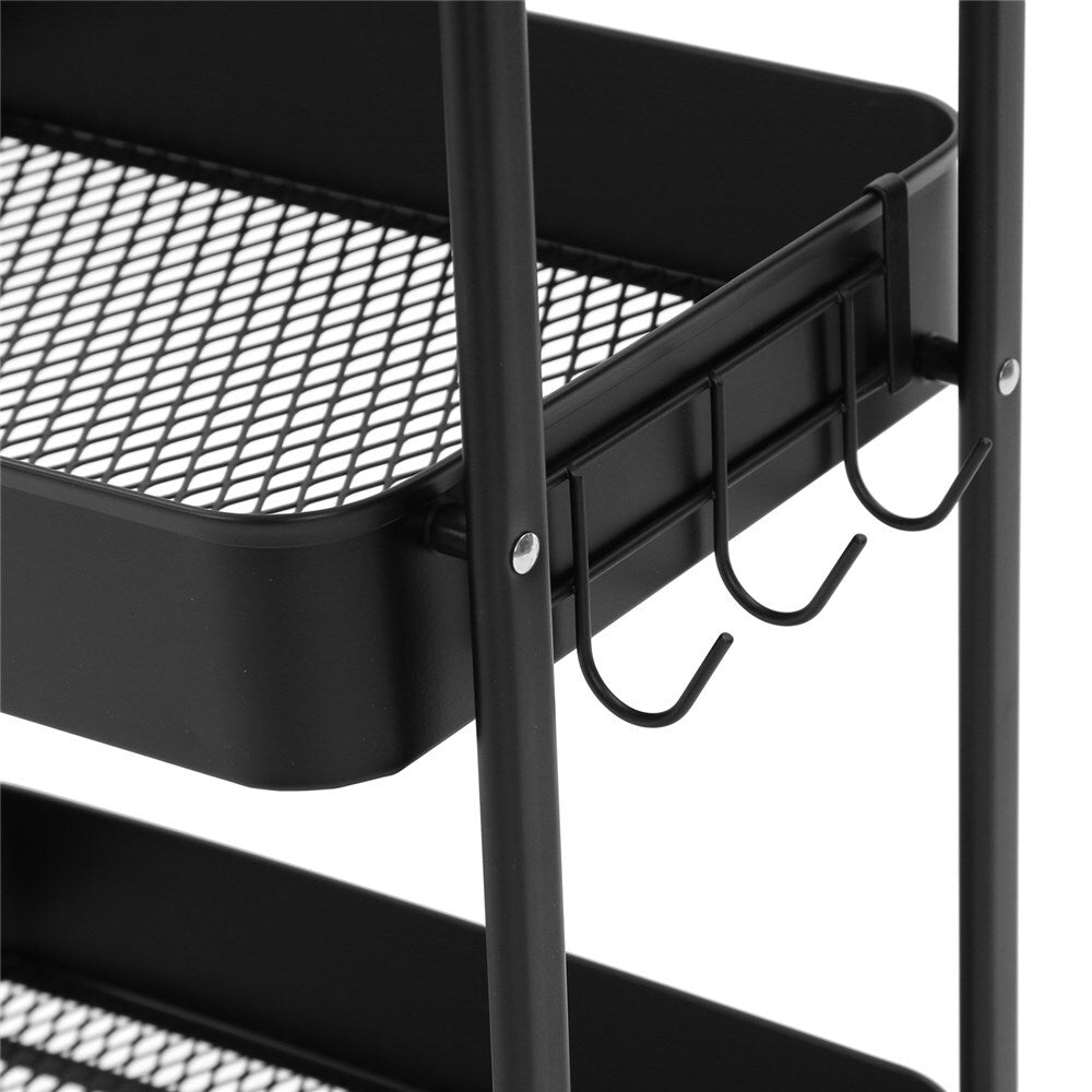 Boxsweden Move 3 Tier Foldaway Trolley 45.5X29.5X77.5CM