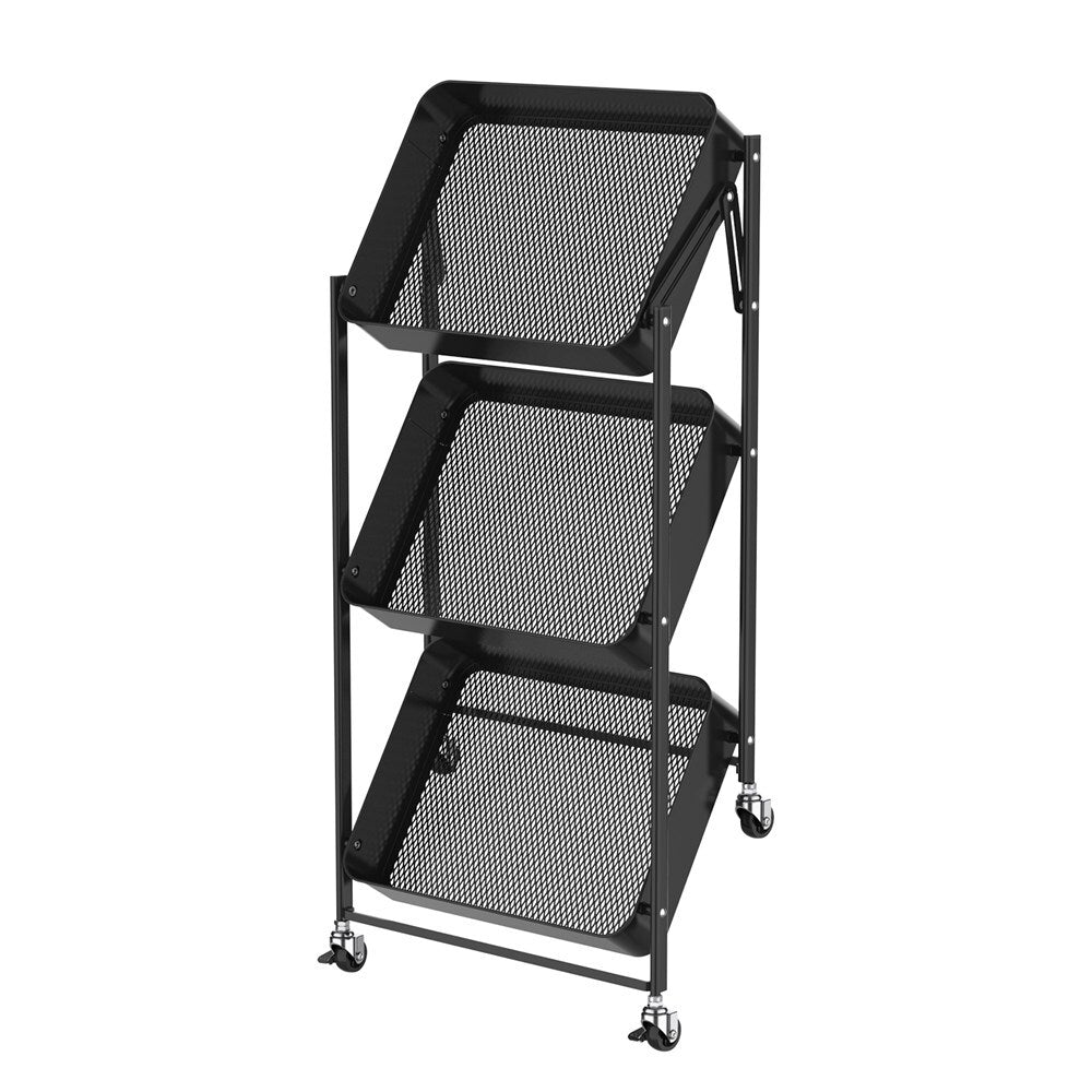 Boxsweden Move 3 Tier Foldaway Trolley 45.5X29.5X77.5CM