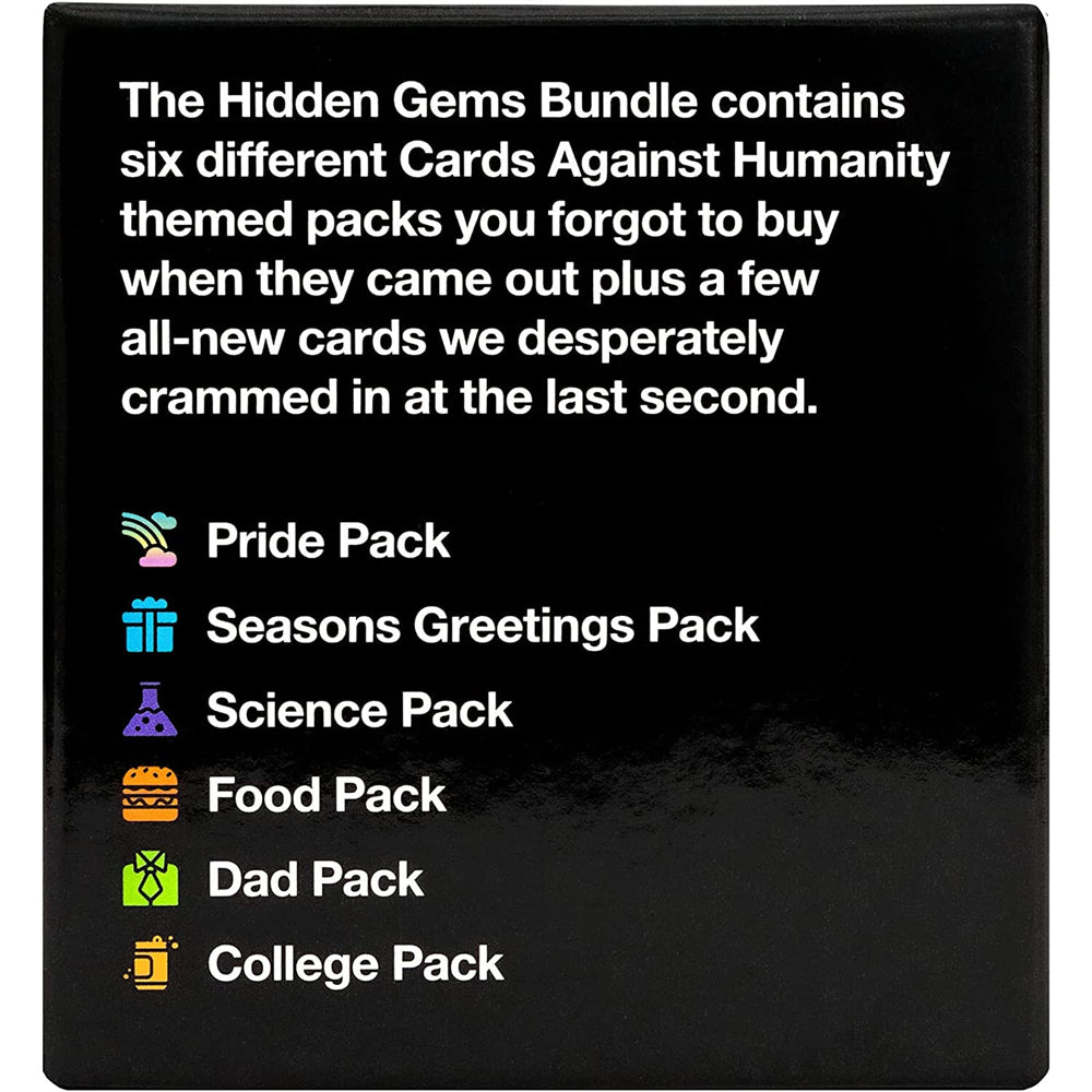 Cards Against Humanity Cards Against Humanity Hidden Gems Bundle (Do not sell on online marketplaces)
