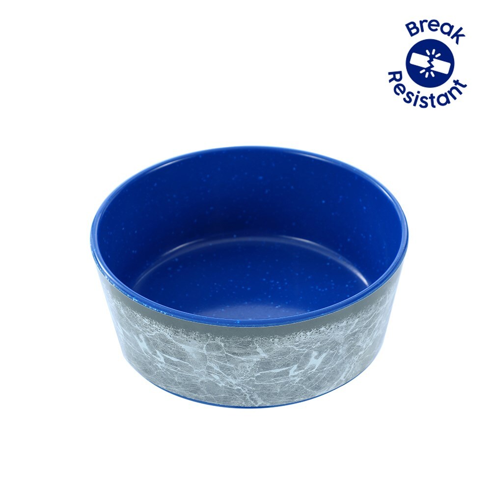 Paws & Claws 14.5cm/500ml Tuff Stuff Pet Bowl Medium - Blue